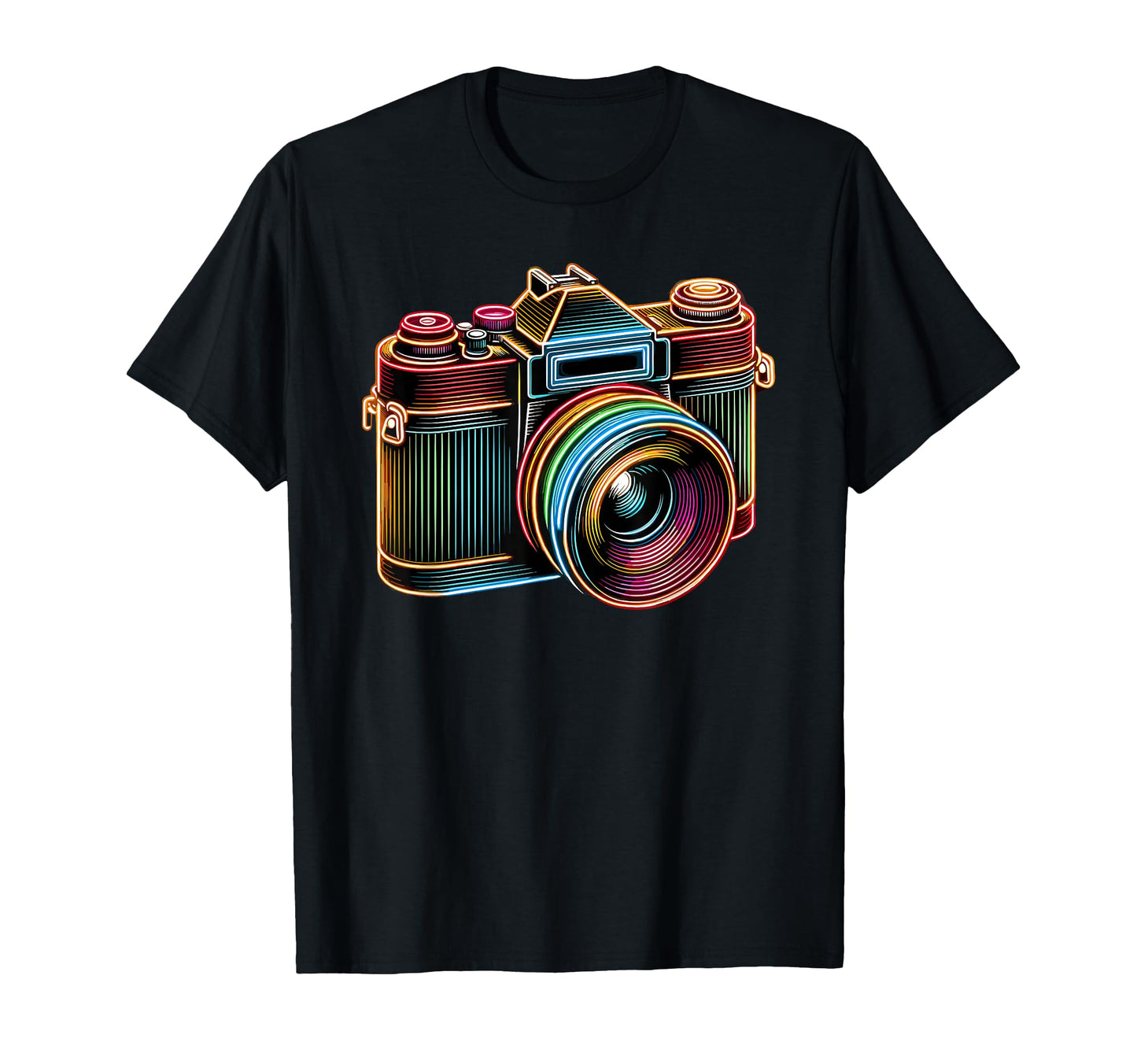 Camera Photographer Photography T-Shirt - Custom Art Print for Adults - T-Shirt, Sweatshirt, Hoodie