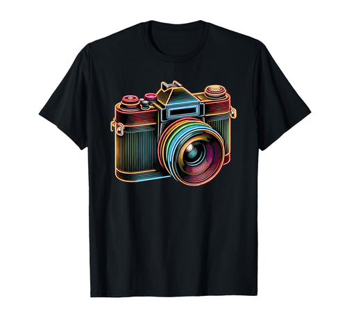 Camera Photographer Photography T-Shirt - Custom Art Print for Adults - T-Shirt, Sweatshirt, Hoodie