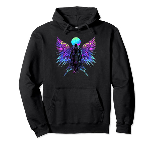 Archangel Michael Vaporwave Streetwear Hoodie - Trendy Graphic Men Women - T-Shirt, Sweatshirt, Hoodie