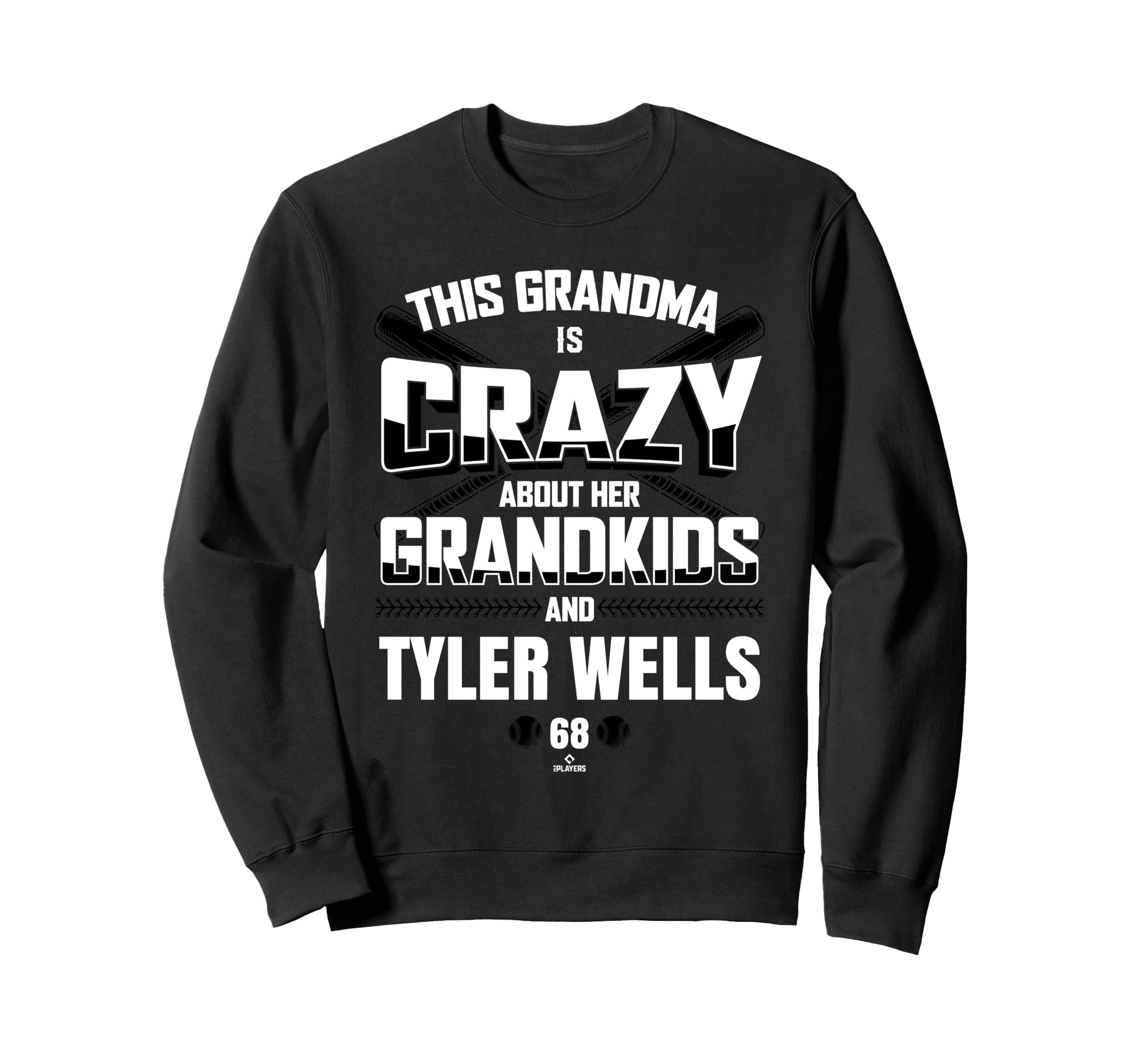 Grandma Crazy Tyler Wells Sweatshirt - Aesthetic Graphic for Adults - T-Shirt, Sweatshirt, Hoodie