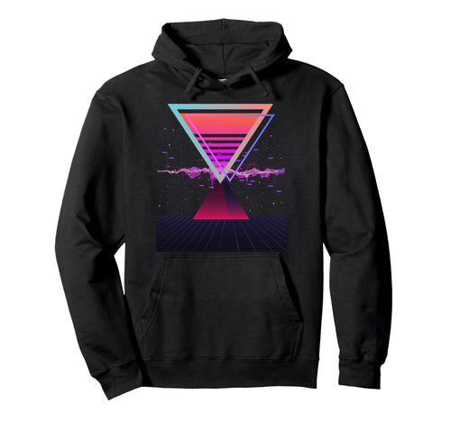 Retrowave Synthwave Vaporwave Sunset Hoodie - Unique Graphic for Adults - T-Shirt, Sweatshirt, Hoodie