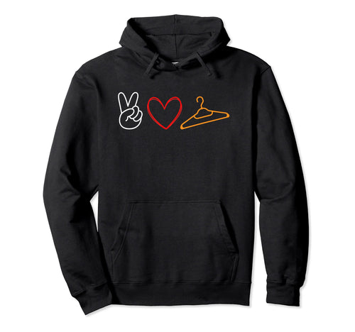 Peace Love Thrifting Thrift Store Hoodie - Graphic Print Unisex - T-Shirt, Sweatshirt, Hoodie