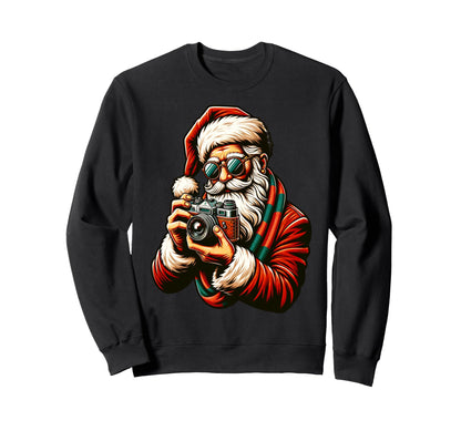 Photographer Costume Sants Sweatshirt - Aesthetic Graphic for Adults - T-Shirt, Sweatshirt, Hoodie