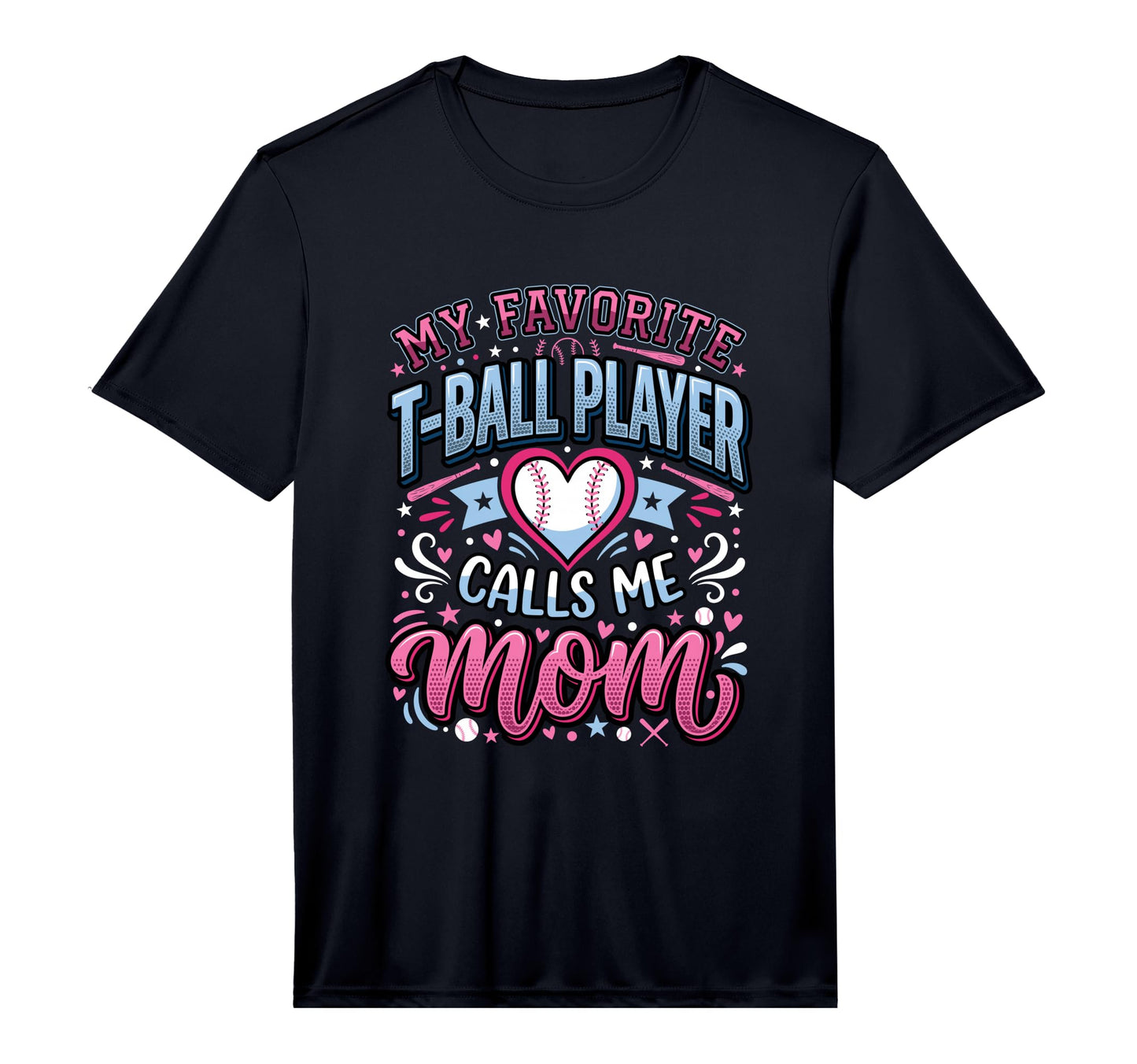 Mens Favorite T Ball Player Calls Me T-Shirt - Unique Graphic Men Women - T-Shirt, Sweatshirt, Hoodie