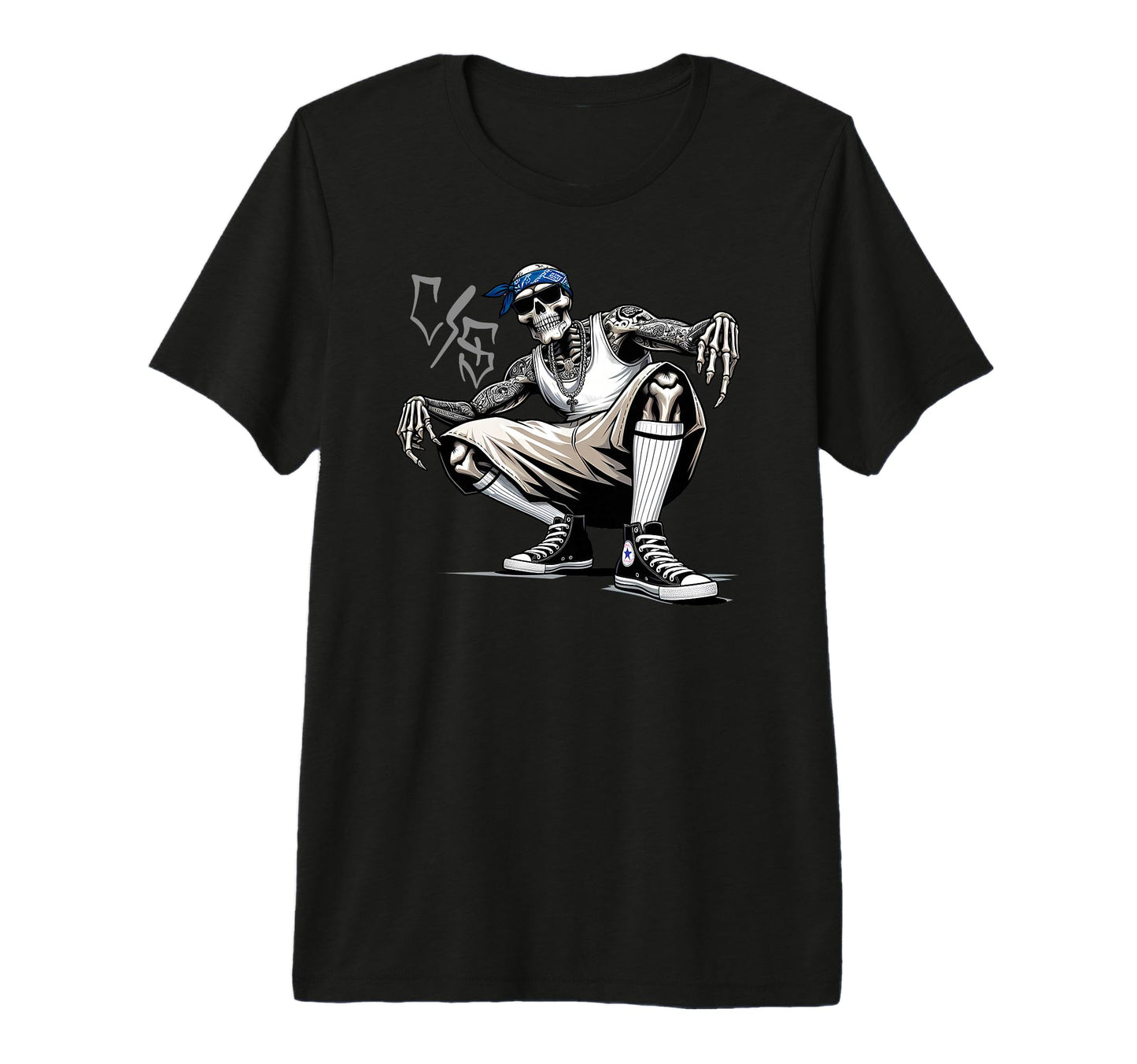 Cholo Chicano Homie Mexican Gangster T-Shirt - Custom Art Print Unisex - T-Shirt, Sweatshirt, Hoodie