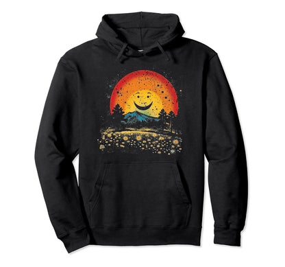 Sun Boho Groovy Sunshine Grunge 34 Hoodie - Trendy Graphic Men Women - T-Shirt, Sweatshirt, Hoodie
