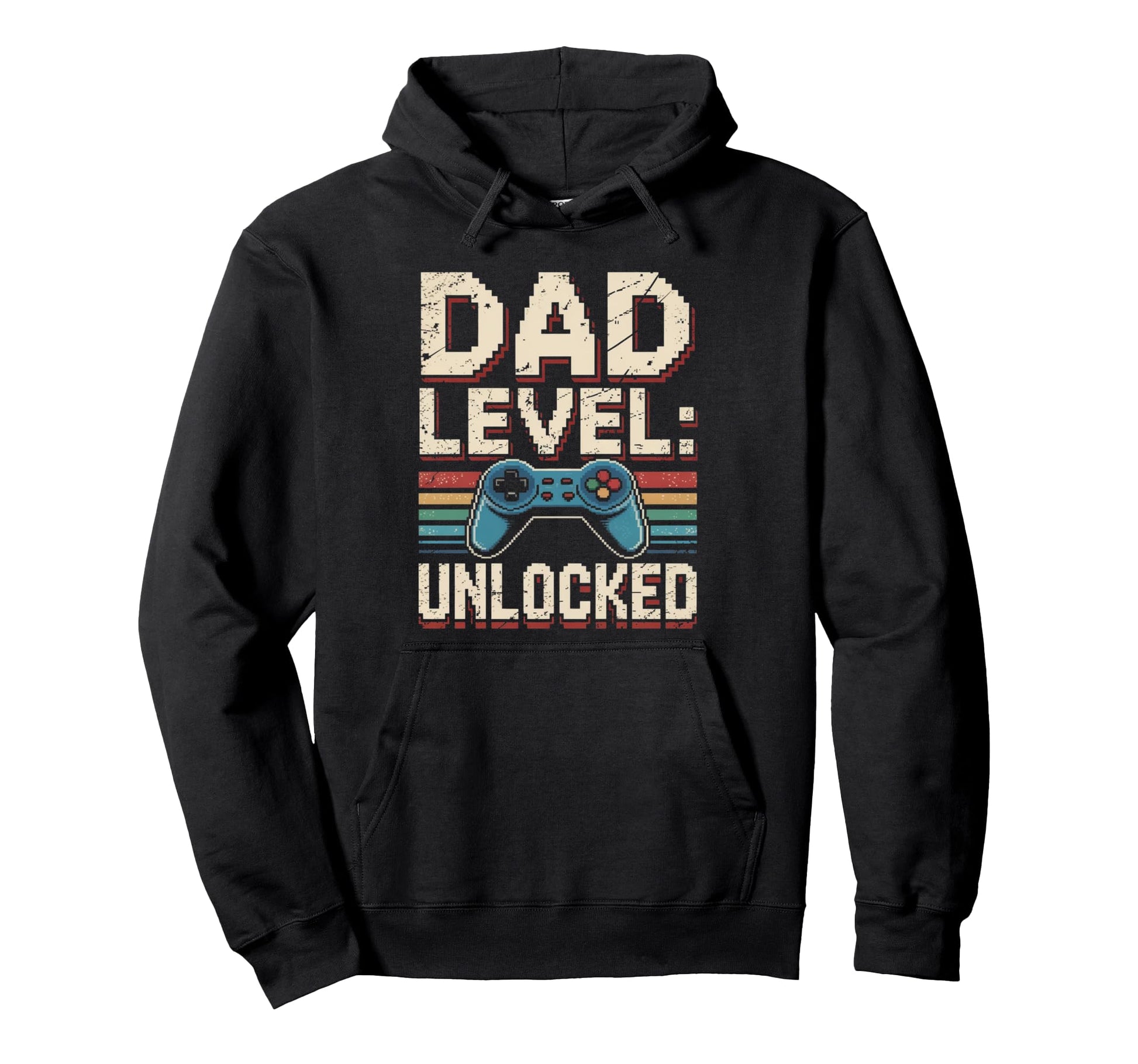 Dad Level Unlocked Gamer Fathers Day Gifts Hoodie - Streetwear Style Unisex - T-Shirt, Sweatshirt, Hoodie