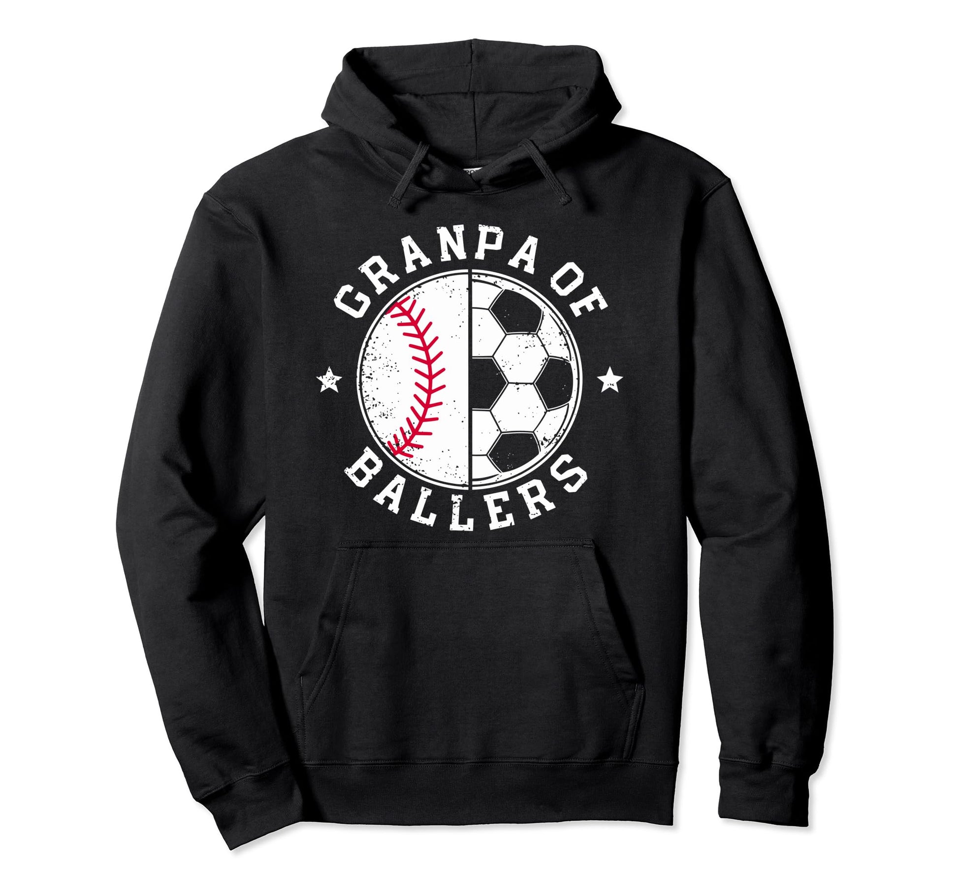 Baseball Grandpa Grandfather Gramps Hoodie - Streetwear Style for Adults - T-Shirt, Sweatshirt, Hoodie
