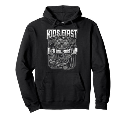 Sim Racing Dad Virtual Racing Game Daddy Hoodie - Graphic Print Unisex - T-Shirt, Sweatshirt, Hoodie