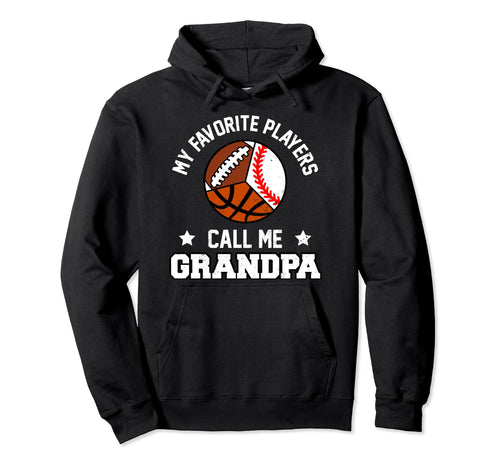 My Favorites Baseball Basketball Hoodie - Fun Novelty Design Men Women - T-Shirt, Sweatshirt, Hoodie