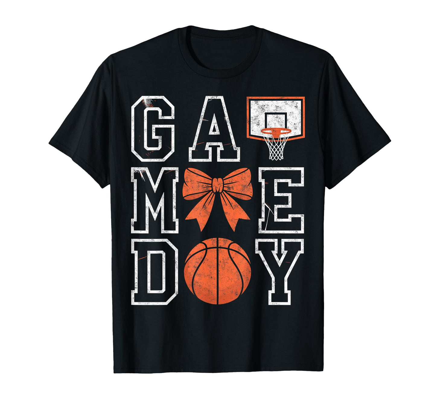 Game Day Vibes Basketball Player Fan T-Shirt - Trendy Graphic Men Women - T-Shirt, Sweatshirt, Hoodie