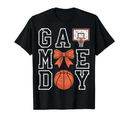 Game Day Vibes Basketball Player Fan T-Shirt - Trendy Graphic Men Women - T-Shirt, Sweatshirt, Hoodie