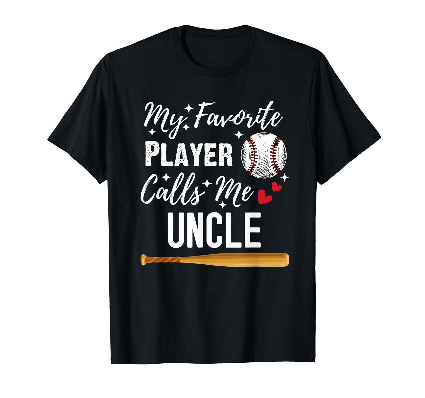 Baseball My Favorite Player Calls T-Shirt - Fun Novelty Design for Adults - T-Shirt, Sweatshirt, Hoodie