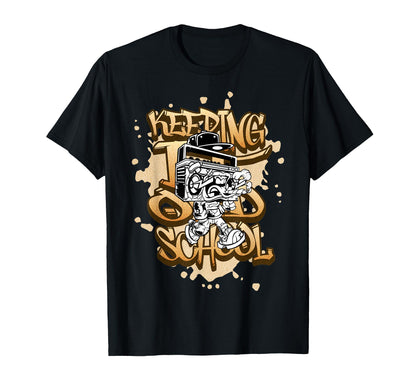 Old School Hip Hop Throwback Hip Hop T-Shirt - Trendy Graphic for Adults - T-Shirt, Sweatshirt, Hoodie