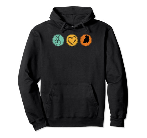 Bird Lover Funny Rainbow Lorikeet Hoodie - Unique Graphic Men Women - T-Shirt, Sweatshirt, Hoodie