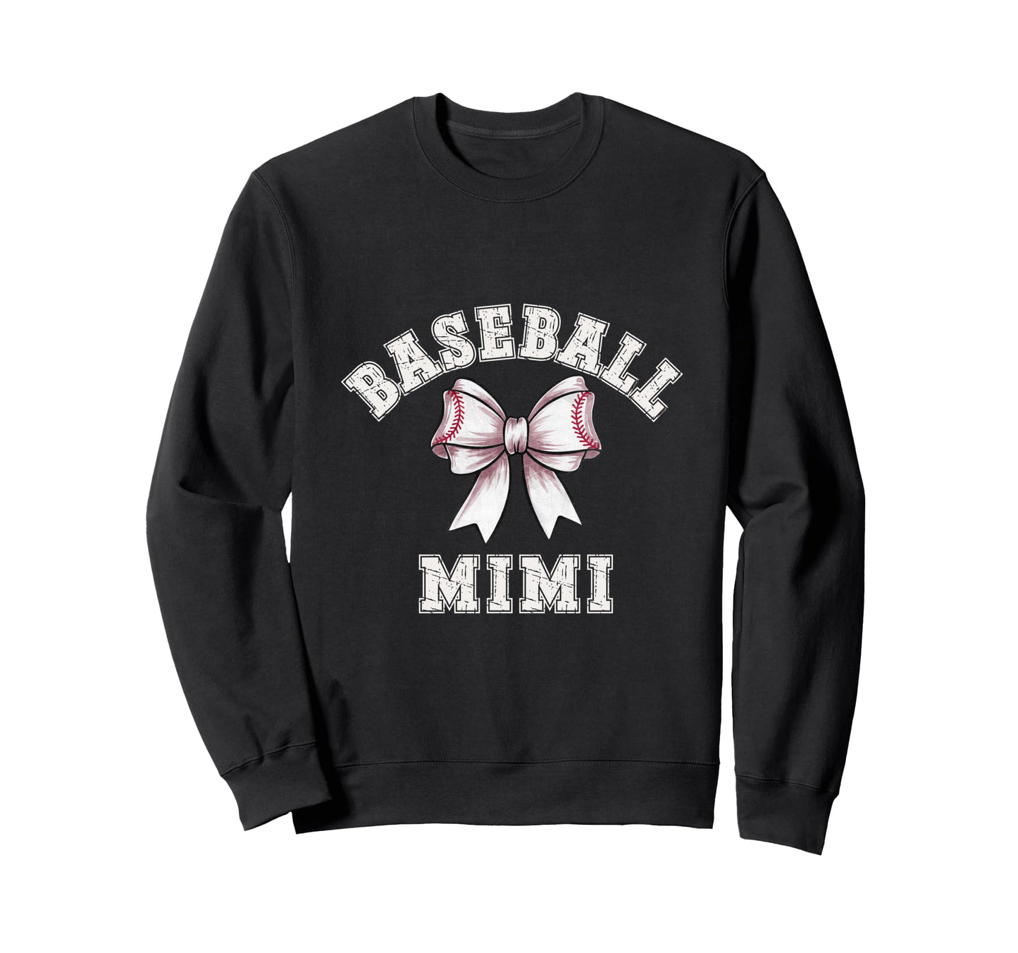Coquette Baseball Mimi Bow Game Sweatshirt - Fun Novelty Design Men Women - T-Shirt, Sweatshirt, Hoodie