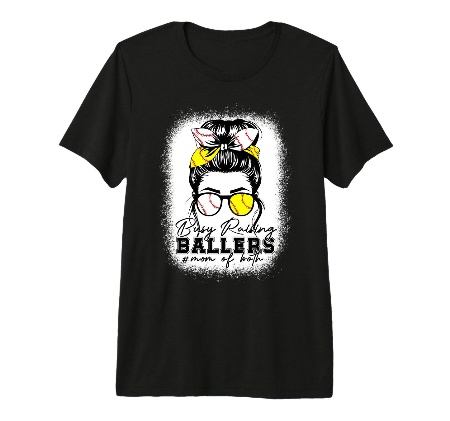 Busy Raising Ballers Baseball T-Shirt - Fun Novelty Design for Adults - T-Shirt, Sweatshirt, Hoodie