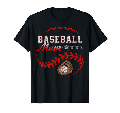 Baseball Mom Funny Baseball Family T-Shirt - Streetwear Style for Adults - T-Shirt, Sweatshirt, Hoodie