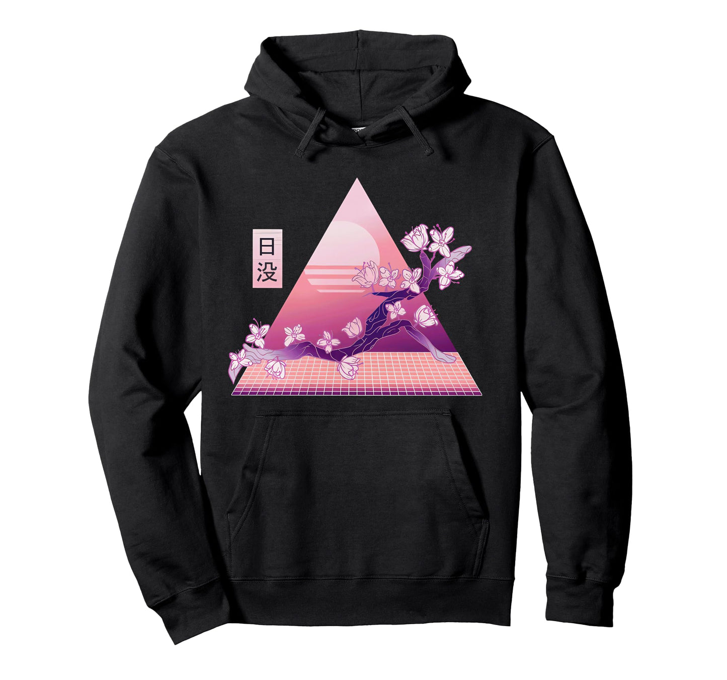 Cherry Blossom Japanese Sakura Hoodie - Casual Everyday Wear Men Women - T-Shirt, Sweatshirt, Hoodie