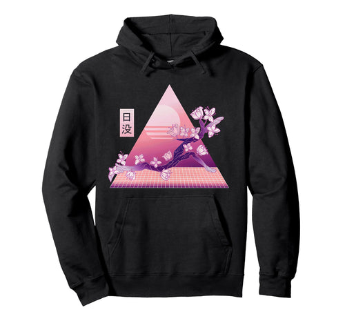 Cherry Blossom Japanese Sakura Hoodie - Casual Everyday Wear Men Women - T-Shirt, Sweatshirt, Hoodie