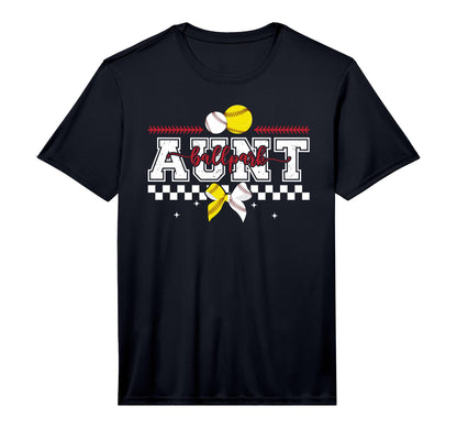 Mens Ballpark Aunt Baseball Softball T-Shirt - Novelty Apparel Men Women - T-Shirt, Sweatshirt, Hoodie