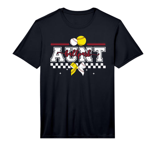 Mens Ballpark Aunt Baseball Softball T-Shirt - Novelty Apparel Men Women - T-Shirt, Sweatshirt, Hoodie