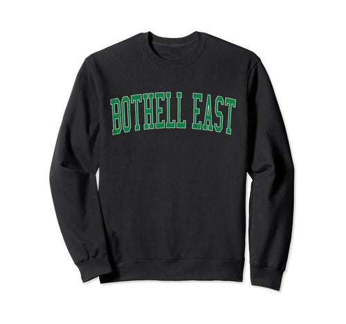 Bothell East Wa Distressed Green Sweatshirt - Custom Art Print Men Women - T-Shirt, Sweatshirt, Hoodie