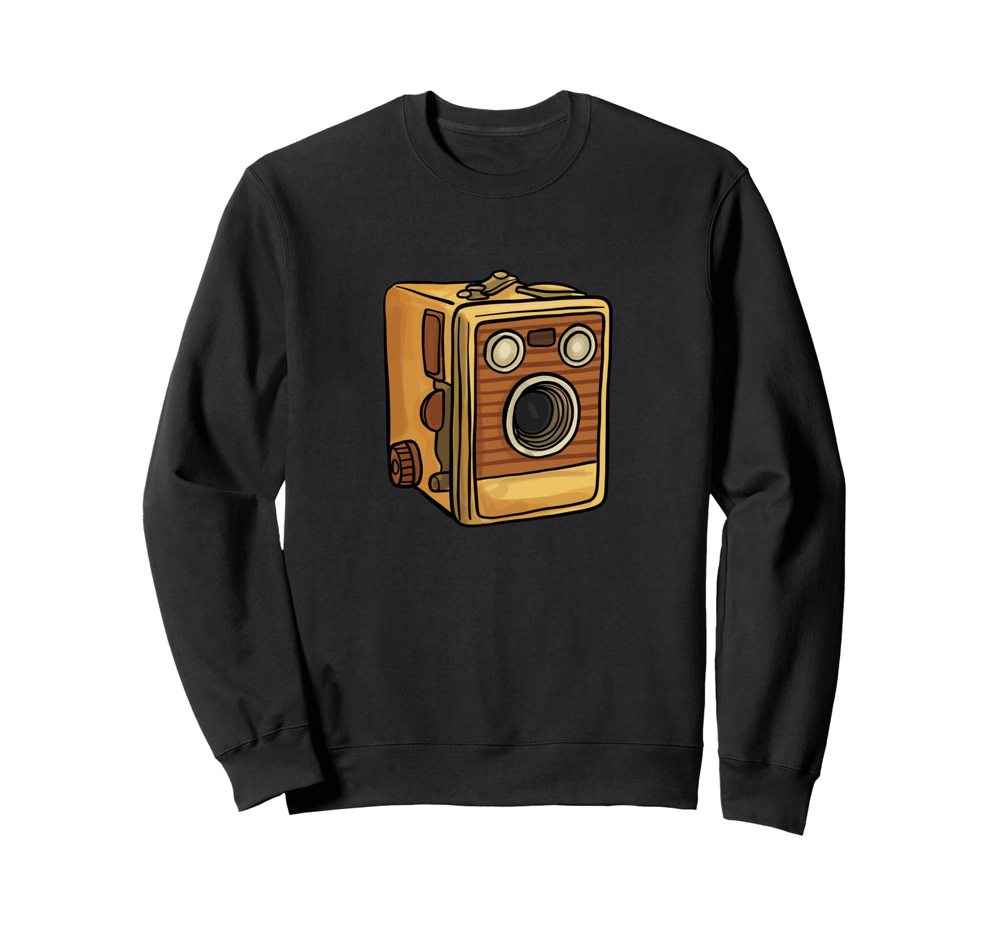Photography Lovers Camera Sweatshirt - Minimalist Print for Adults - T-Shirt, Sweatshirt, Hoodie