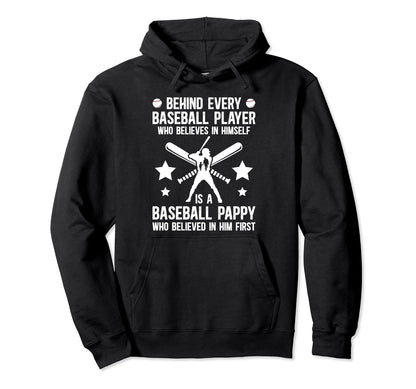 Baseball Pappy Who Believed Pappy Hoodie - Streetwear Style Men Women - T-Shirt, Sweatshirt, Hoodie