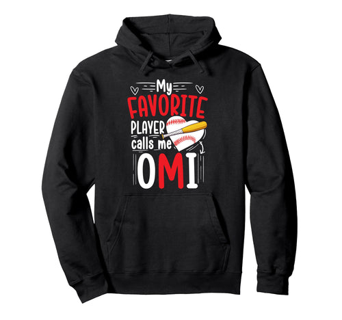 My Favorite Baseball Player Omi Hoodie - Aesthetic Graphic Men Women - T-Shirt, Sweatshirt, Hoodie
