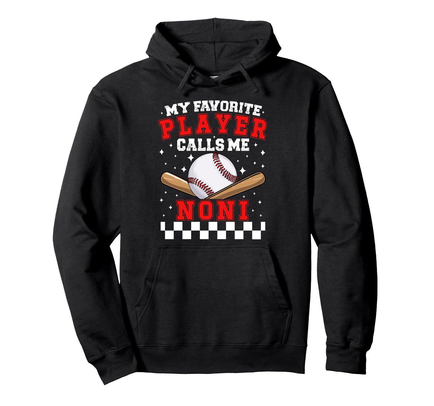 Proud Baseball Noni Baseball Player Noni Hoodie - Graphic Print Men Women - T-Shirt, Sweatshirt, Hoodie