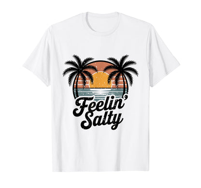 Distressed Feeling Salty Surf T-Shirt - Streetwear Style for Adults - T-Shirt, Sweatshirt, Hoodie