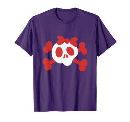 Skull And Crossbones Funny Punk Rock Emo T-Shirt - Streetwear Style Unisex - T-Shirt, Sweatshirt, Hoodie