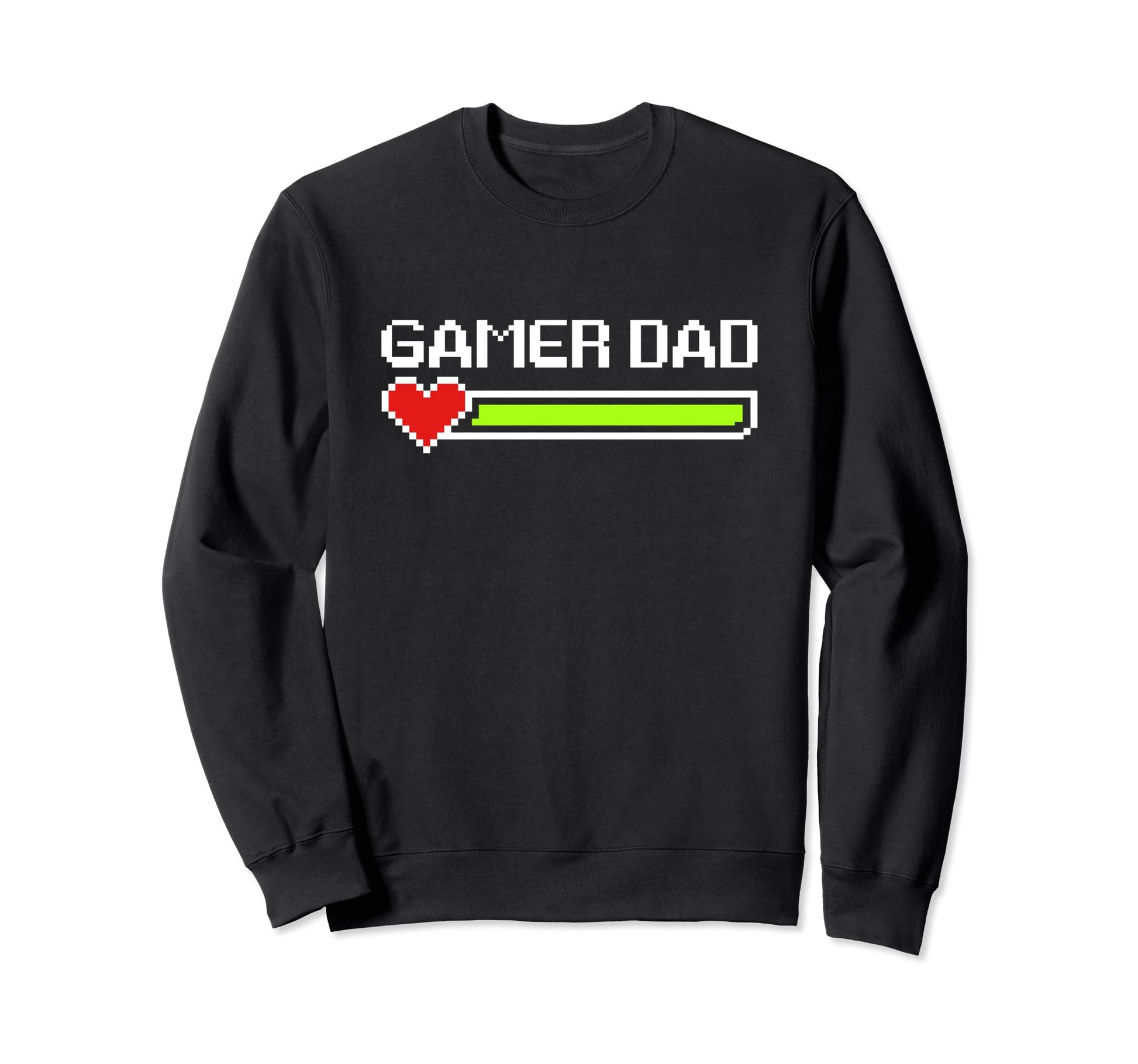 Gamer Dad Fathers Day Sweatshirt - Custom Art Print Unisex - T-Shirt, Sweatshirt, Hoodie