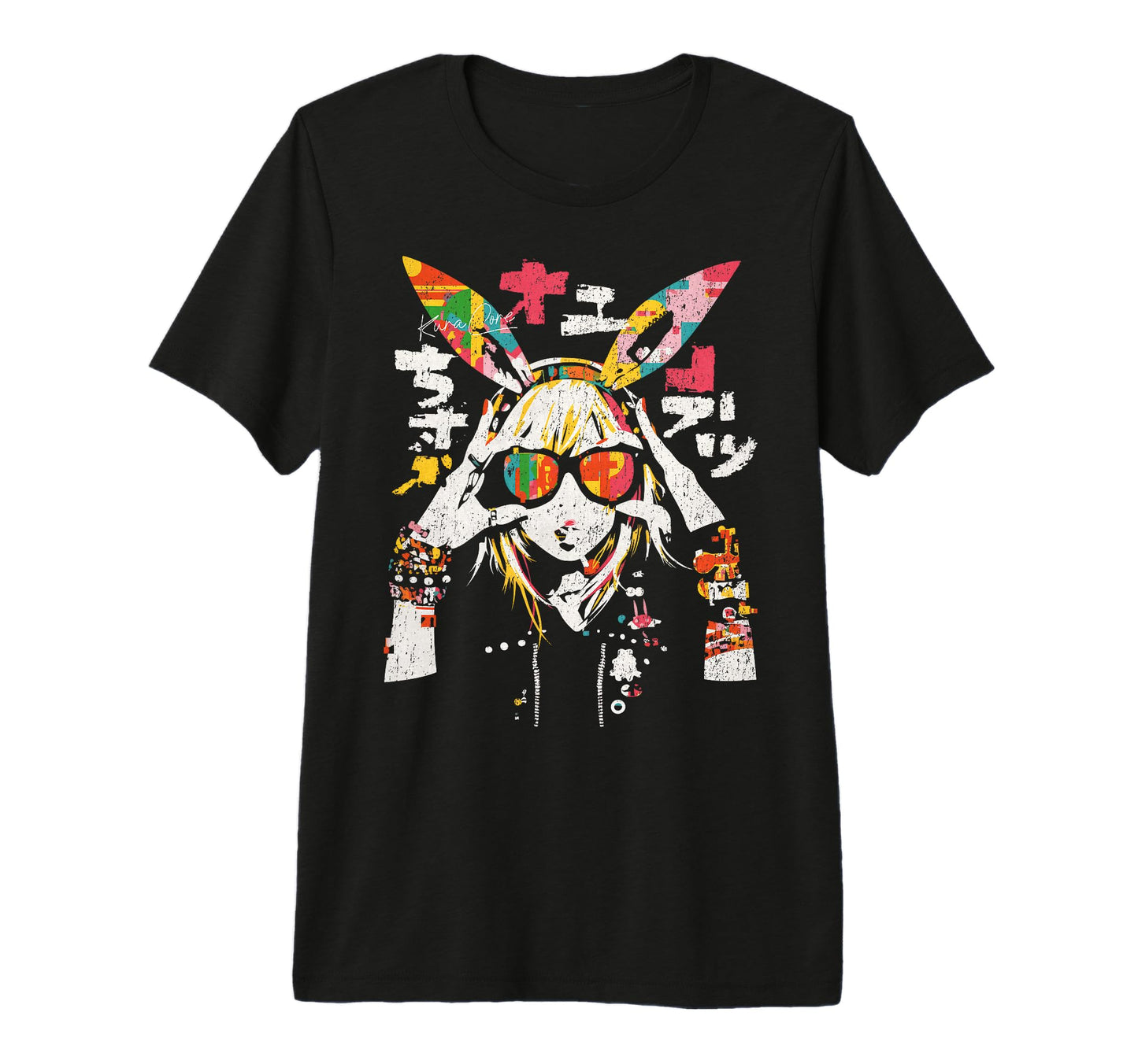 Japanese Streetwear Cyberpunk Y2K T-Shirt - Unique Graphic Men Women - T-Shirt, Sweatshirt, Hoodie