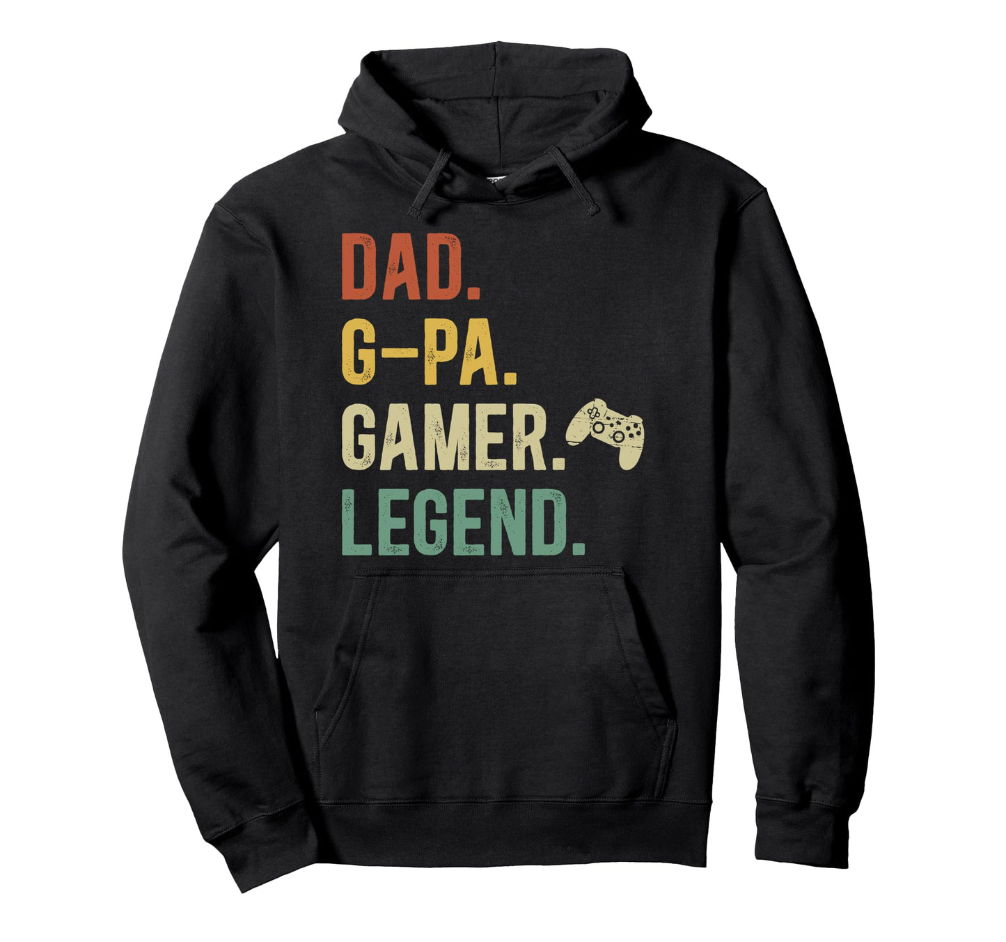 Dad G Pa Gamer G Pa Gaming G Pa Video Hoodie - Aesthetic Graphic Men Women - T-Shirt, Sweatshirt, Hoodie