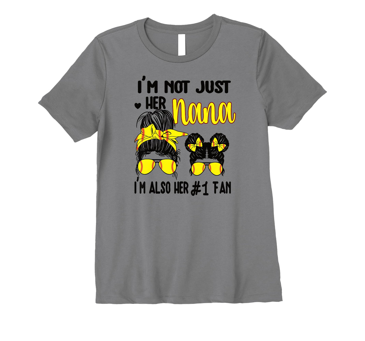 Womens Softball Grandma Nana T-Shirt - Streetwear Style Unisex - T-Shirt, Sweatshirt, Hoodie