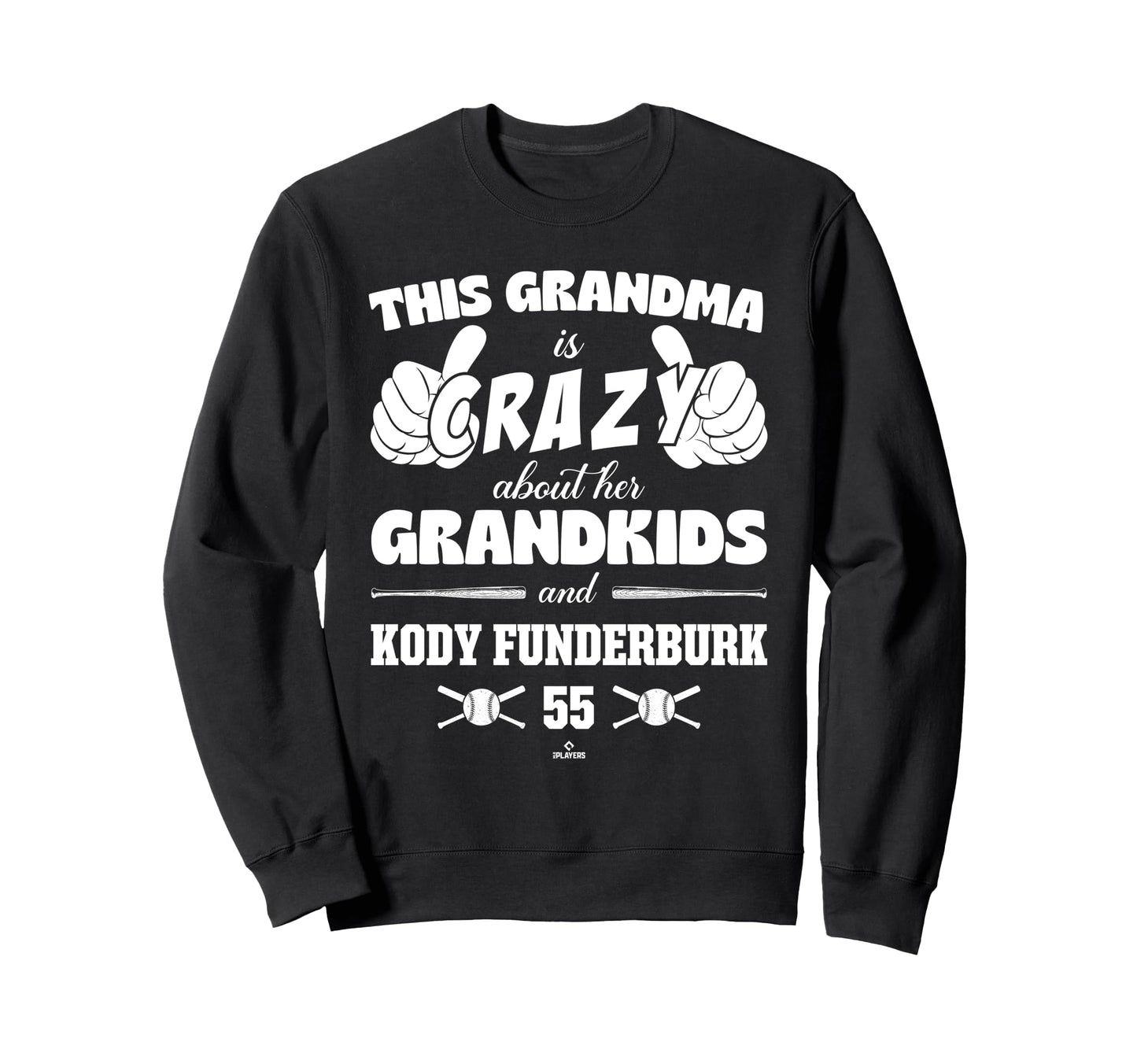 Grandma Crazy Kody Funderburk Sweatshirt - Custom Art Print Unisex - T-Shirt, Sweatshirt, Hoodie
