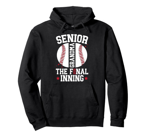 Baseball Senior Grandma 2026 Baseball Hoodie - Novelty Apparel Men Women - T-Shirt, Sweatshirt, Hoodie
