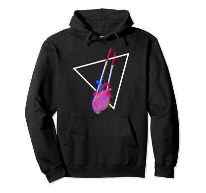 Japanese Vaporwave Sushi Sakura Aesthetic Hoodie - Custom Art Print Unisex - T-Shirt, Sweatshirt, Hoodie