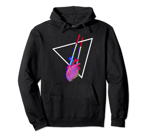 Japanese Vaporwave Sushi Sakura Aesthetic Hoodie - Custom Art Print Unisex - T-Shirt, Sweatshirt, Hoodie