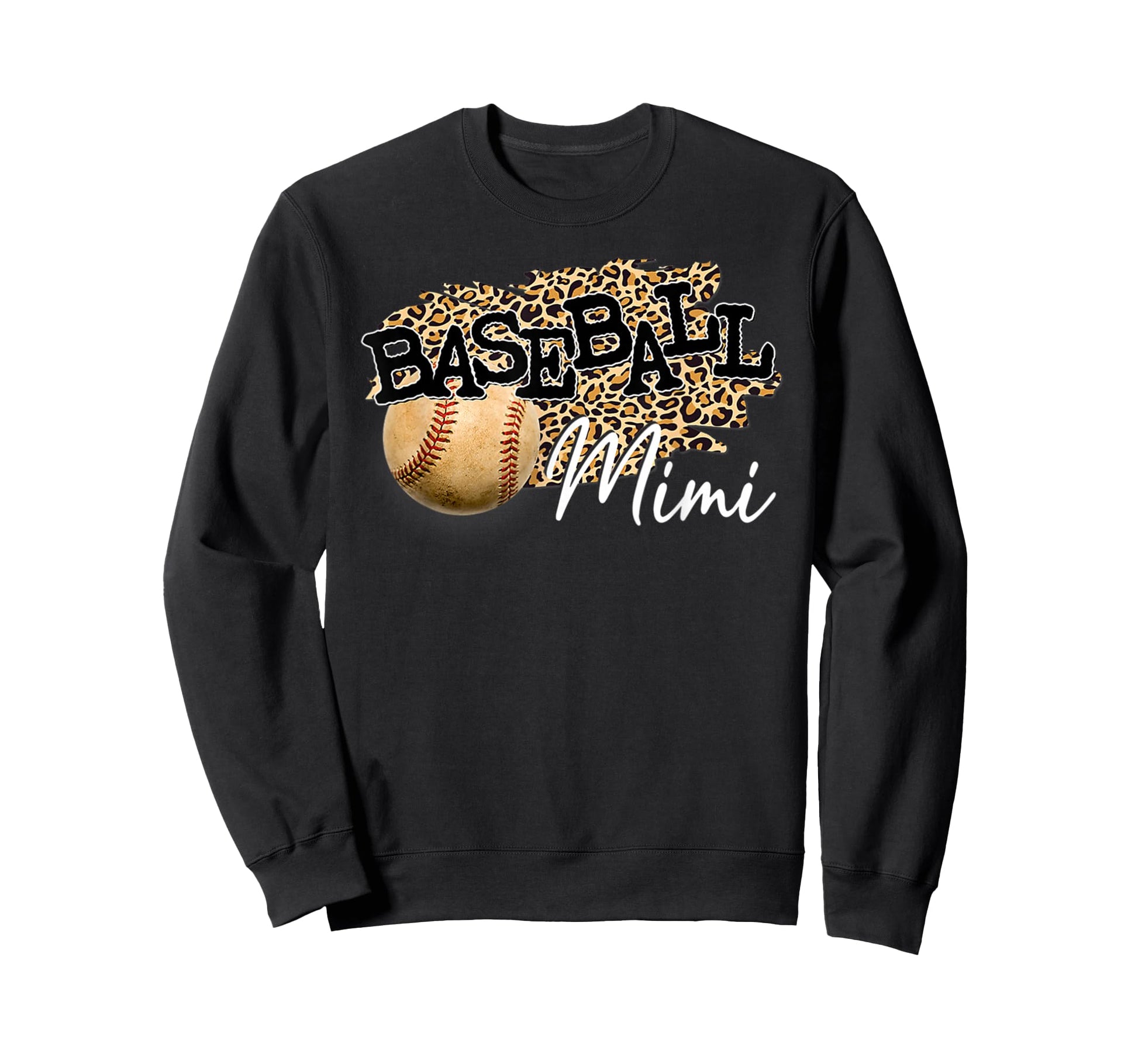 Leopard Mimi Both Baseball Softball Sweatshirt - Unique Graphic Men Women - T-Shirt, Sweatshirt, Hoodie