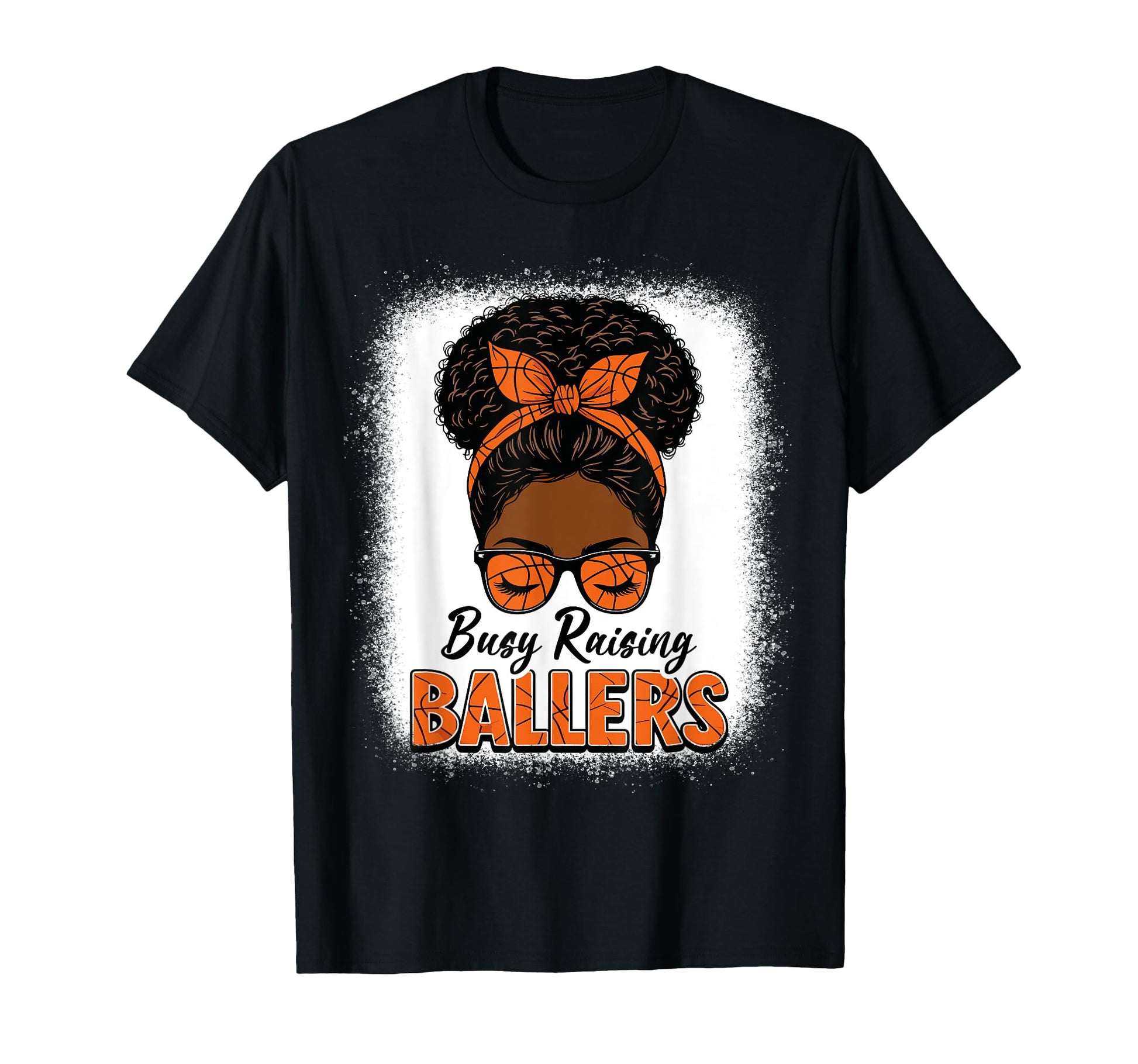 Busy Raising Ballers Basketball Mom T-Shirt - Minimalist Print Unisex - T-Shirt, Sweatshirt, Hoodie