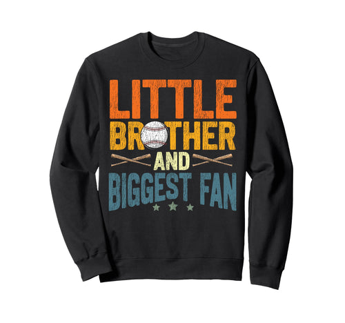 Baseball Fan Brother Little Brother Sweatshirt - Aesthetic Graphic Unisex - T-Shirt, Sweatshirt, Hoodie