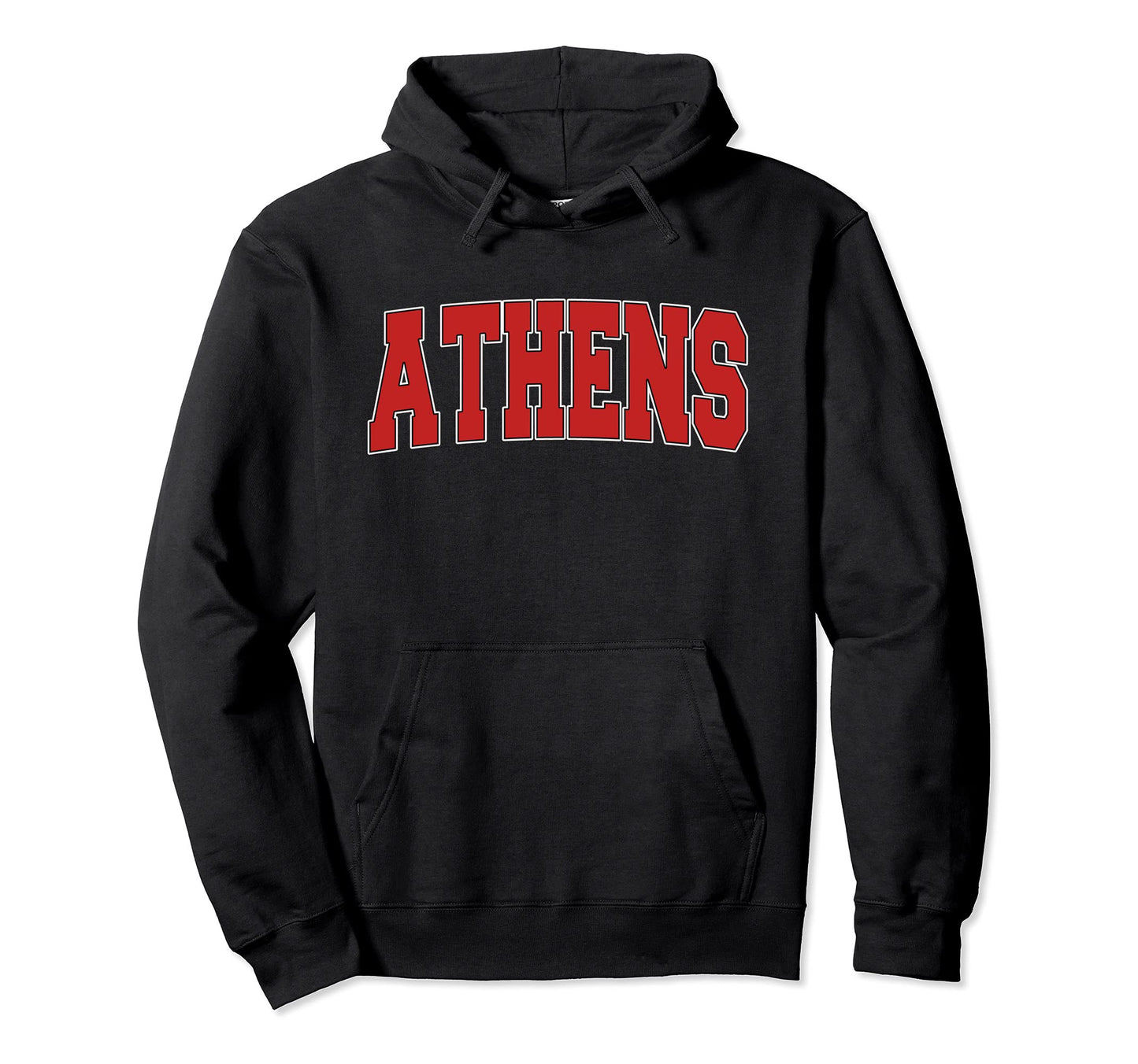 Athens Tx Texas Varsity Usa Sports Hoodie - Trendy Graphic Men Women - T-Shirt, Sweatshirt, Hoodie