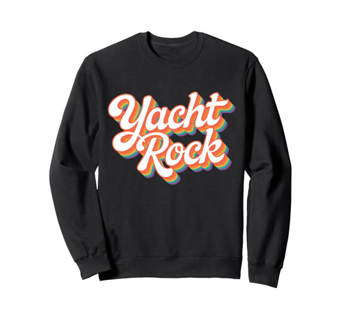 Yacht Rock Rainbow Party Sweatshirt - Custom Art Print Unisex - T-Shirt, Sweatshirt, Hoodie