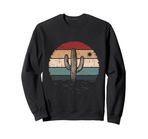 Cactus Desert Sunset Nature Cacti Sweatshirt - Custom Art Print for Adults - T-Shirt, Sweatshirt, Hoodie