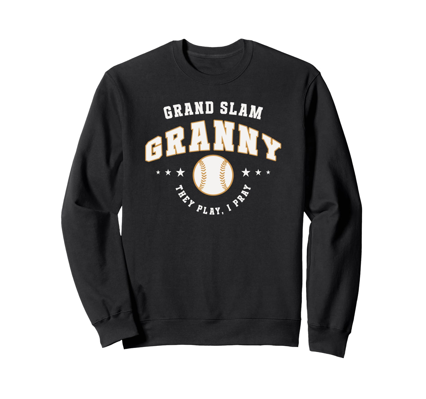 Funny Baseball Grandma Granny Sweatshirt - Fun Novelty Design Unisex - T-Shirt, Sweatshirt, Hoodie