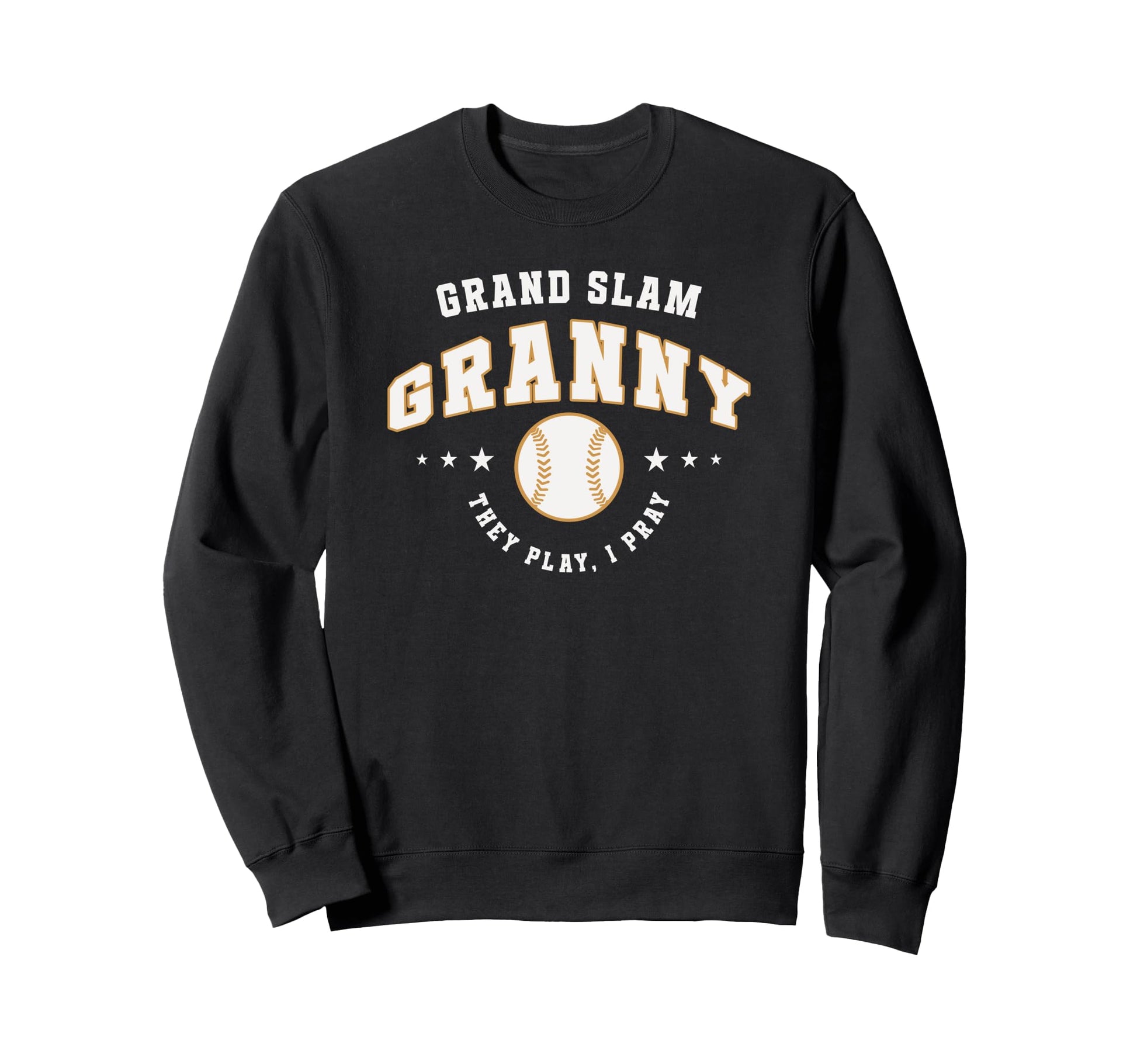 Funny Baseball Grandma Granny Sweatshirt - Fun Novelty Design Unisex - T-Shirt, Sweatshirt, Hoodie