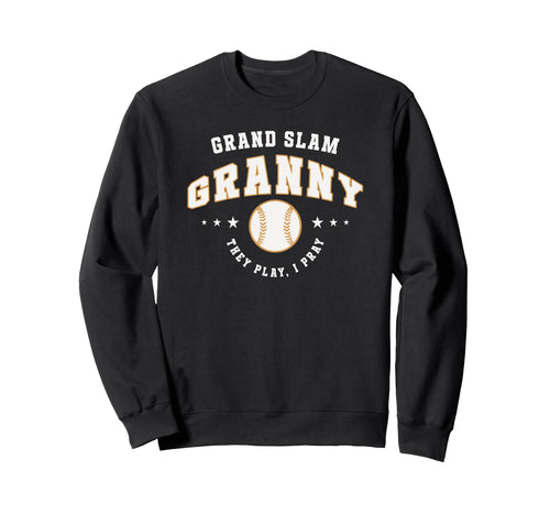 Funny Baseball Grandma Granny Sweatshirt - Fun Novelty Design Unisex - T-Shirt, Sweatshirt, Hoodie